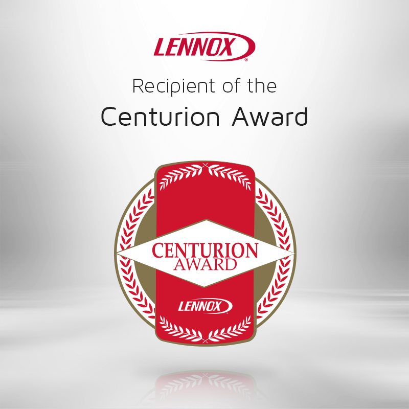 Centurion Award-2023 Recipient of Lennox Centurion Award