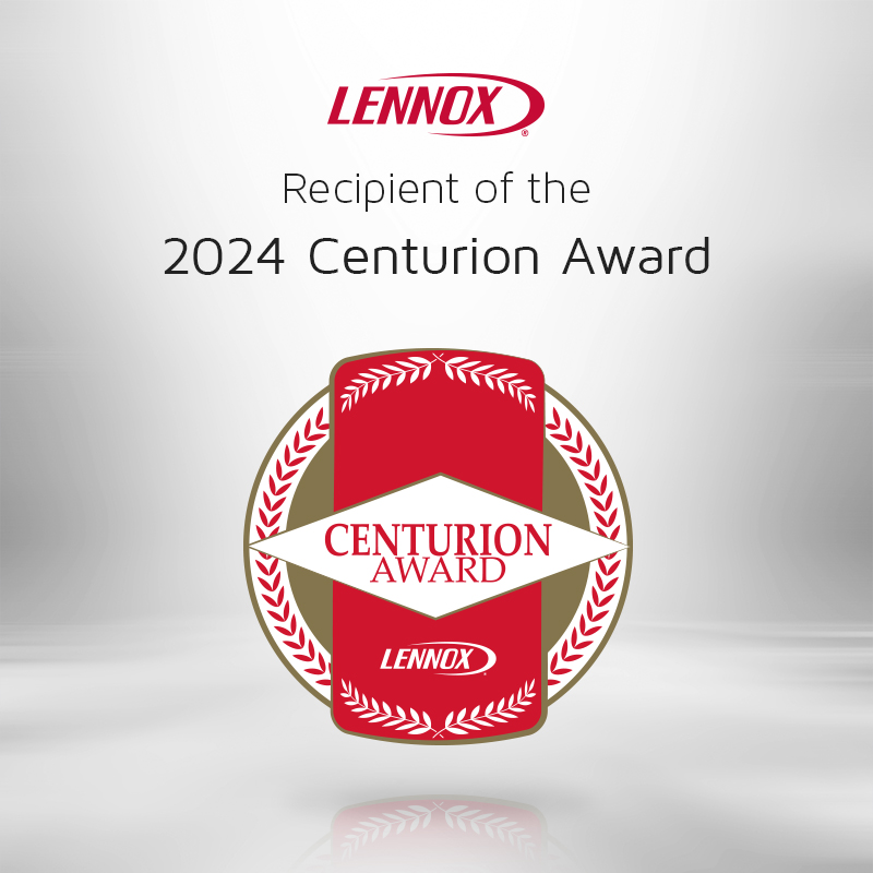 Centurion_9x9 Recipient of Lennox Centurion Award